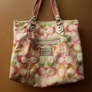 Coach Poppy Shoulder/Tote Bag